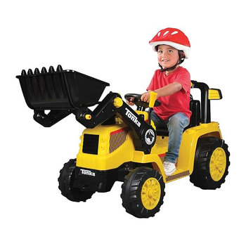 Tonka 12V Electric 4x4 Digger Kids/Childrens Ride On Toy Yellow/Black 3y+