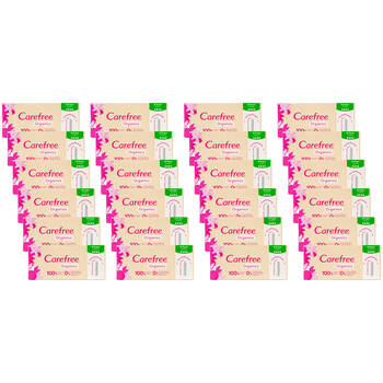 384pc Carefree Organics Super Cotton Tampons Feminine Hygiene