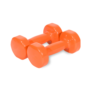 2PK Vinyl Dipped Weighted Dumbbell 2.5kg Home Gym Workout Set