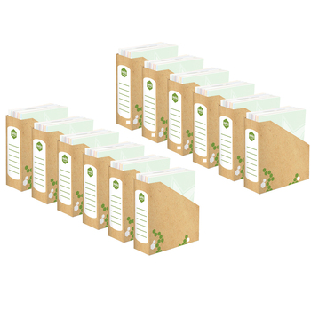 12PK Marbig Magazine Holder Grey