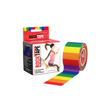 Rocktape Standard Adhesive Training Support Tape - Rainbow