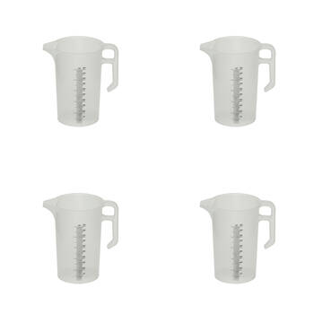 4PK AgBoss PourMaxx Chemical Resistant Industrial Measuring Jug 500ml