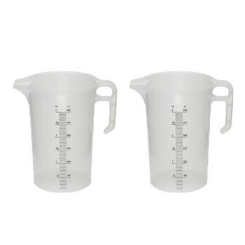 2PK AgBoss PourMaxx Chemical Resistant Industrial Measuring Jug 3L
