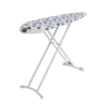 Hills XLarge Ironing Board with Iron Rest Rotating Caddy & Silicone Pads