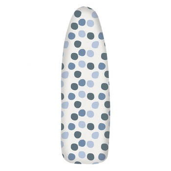 Hills Reversible Blue Dots Large/XL Ironing Board Cover w/ 7mm Padding