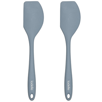 2x Ladelle Craft Blue Silicone Spatula Cooking/Serving Utensil