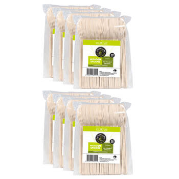 400PK Lemon & Lime Eco Wooden Spoons