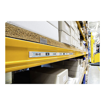 25PK Durable Scanfix 3x100cm Self-Adhesive Label Strip - White