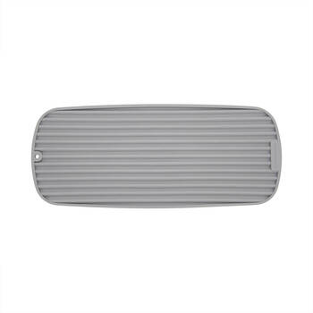 KitchenAid Plastic Dish Drying Mat Pad 43x18cm - Grey