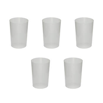 5PK AgBoss PourMaxx Chemical Resistant Measuring Cylinder 500ml Clear;