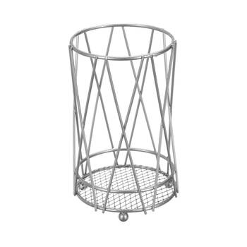 Boxsweden Wire Diamond Cutlery Holder - Grey