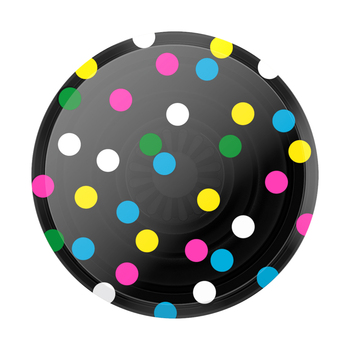 Popsockets PopGrip (Gen2) Translucent Black Disco Dots