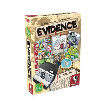 Pegasus Spiele Evidence Kids/Children Mystery Playing Card Game 8y+