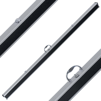 Formula Sports 59" Aluminium 1 Piece Cue Stick Case - Black