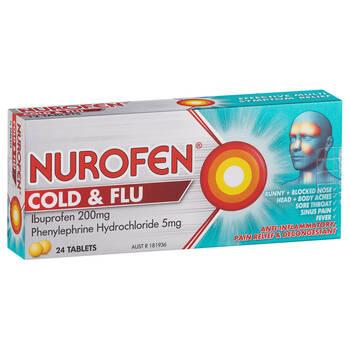 24pc Nurofen Cold & Flu Tablets