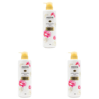 3PK Pantene 500ml Conditioner Pro V Miracle Moisture Boost Sulphate Free