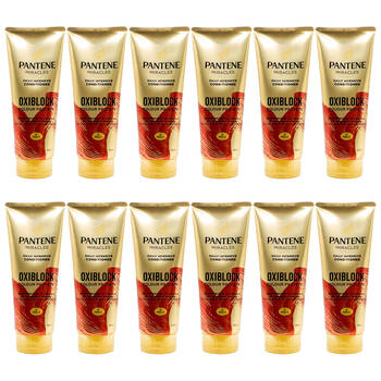 12PK Pantene 350ml Pro V Conditioner Miracles Daily Intensive Oxiblock Colour Protect