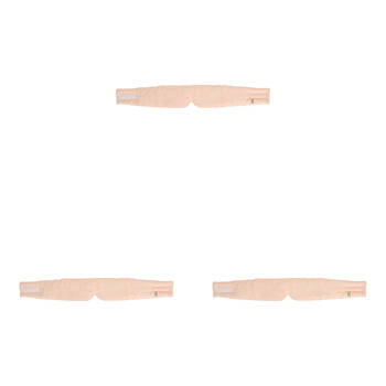 3PK Annabel Trends Beauty Ritual Full Cover Eye Mask 26x13cm - Dusty Pink