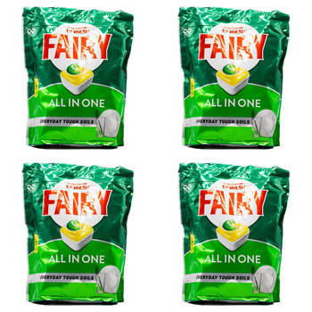 268pc Fairy Dishwasher Capsules All-in-One Cleaner Lemon