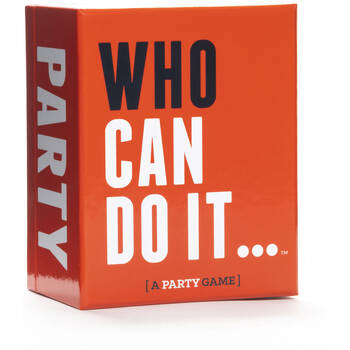 250pc DSS Games Who Can Do It Card Deck Party Game 17y+