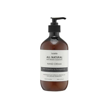 Ladelle All Natural Plant Based Grapefruit & Pomegranate 500ml Hand Cream