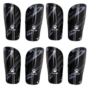 4PK Kelme Shin Pads/Leg Protection for Soccer/Football Kids/Adults Small Black