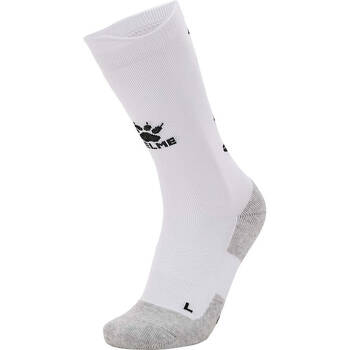 Kelme Sport Mid-Length Football Soccer Grip Socks Anti Slip White/Black