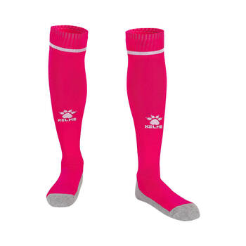 Kelme Sport Full Length Football Soccer Socks Size US6-11 Rose/White