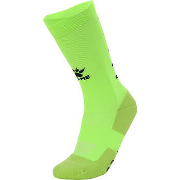 Kelme Sport Mid-Length Football Soccer Grip Socks Anti Slip Neon Green/Black
