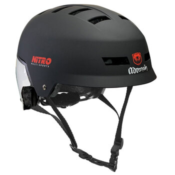 Adrenalin Nitro Helmet Black 8y+