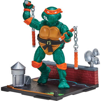 Teenage Mutant Ninja Turtles Classic 1988 Remastered Animated Figure Mike