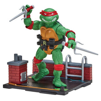 Teenage Mutant Ninja Turtles Classic 1988 Remastered Animated Figure Raphael