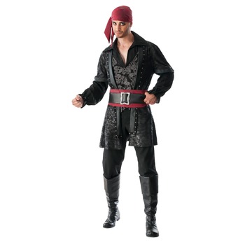 Rubies Black Beard Pirate Dress Up Costume - Size Std