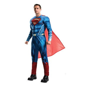 Rubies Superman Doj Adult Dress Up Costume - Size XL