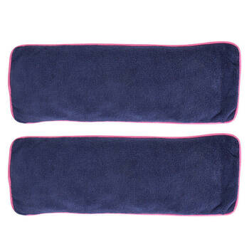 2PK Annabel Trends Velvet Cosy Luxe Eye Rest Pillow 13.5x9cm Sapphire Blue