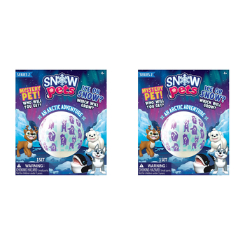 2PK Be Amazing Toys Series-2 Snow Pets Mystery Toy Kids 5y+