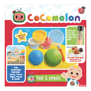 14pc Be Amazing Toys Cocomelon 5-Senses Magnifier/Ball Toy Set Kids 3+