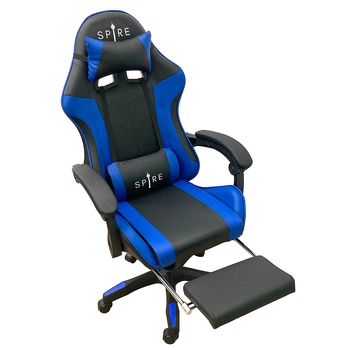 Spire Zinc Adjustable Gaming/Office Chair Blue And Black