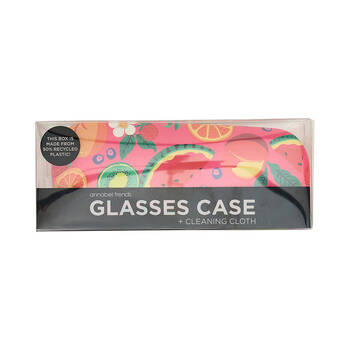 Annabel Trends Glasses Case/Cloth Combo 15cx6cm - Tropicana