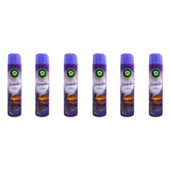 6PK Air Wick Air Freshener Spray Home Fragrance 237g - Lavender
