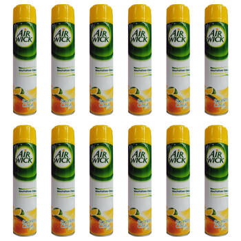 12PK Airwick Air Freshener Odour Eliminator  237G - Sparkling Citrus