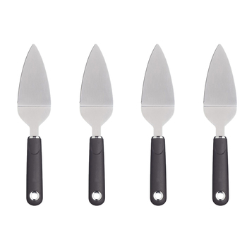 4x Mastercraft 26cm Soft Grip Nylon/Stainless Steel Cake Slicer/Cutter