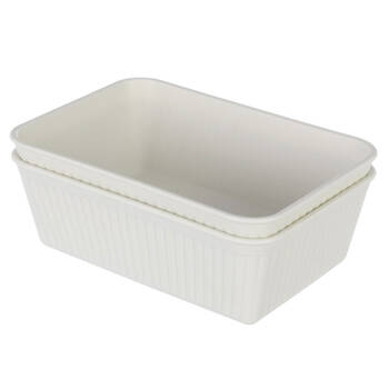 2PK Boxsweden 17x11cm Kaia Storage Trays - Assorted