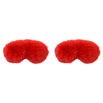 2PK Annabel Trends Sleeping Eye Mask Cosy Luxe - Cherry