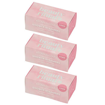 3x 2pc Annabel Trends Beauty Ritual Shower Steamer Lavender & Chamomile