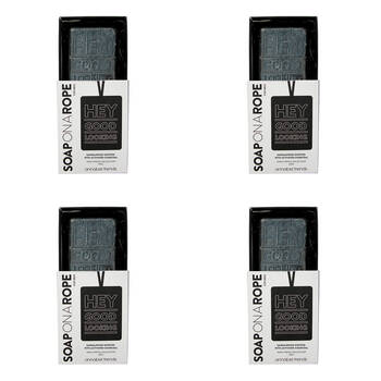 4PK Annabel Trends Soap On A Rope 280g Sandalwood Scent - Hey Good Looking