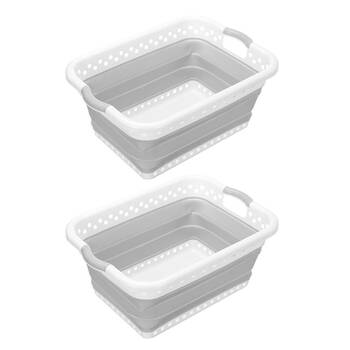 2PK Boxsweden 45L Collapsible Laundry Basket