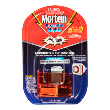 Mortein Mosqito & Fly Plug In Refill 2.75ml Odourless