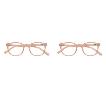 2PK Annabel Trends iSee Reader Eyewear Glasses 14x3cm Kirra +1 - Tan