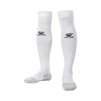Kelme Sport Full-Length Football Soccer Grip Socks Anti Slip White/Black